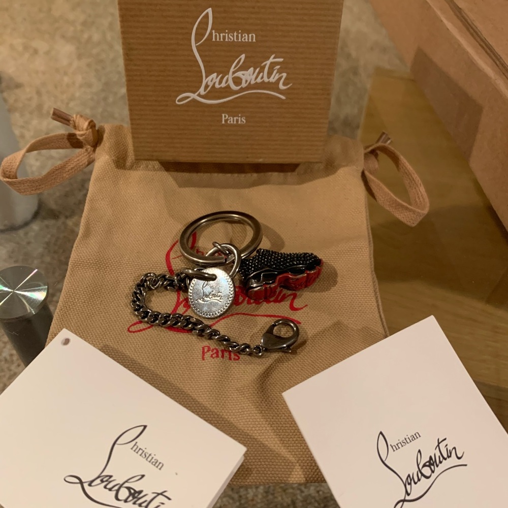 Christian Louboutin Sock Runner Key/Bag Charm